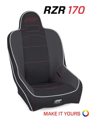 Polaris RZR 170 High Back Seat - PRP Seats - Premier - `09-`21